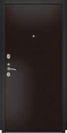 Дополнительное изображение товара Входная дверь Luxor-5 Прямая гладкая венге